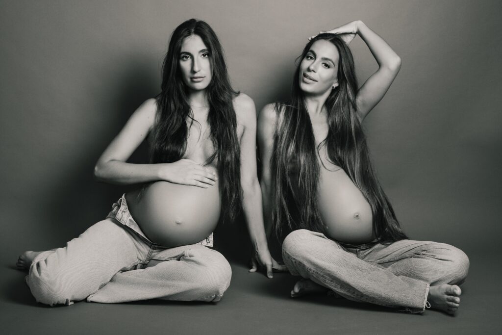 Fotografía de Maternidad Atemporal en Barcelona